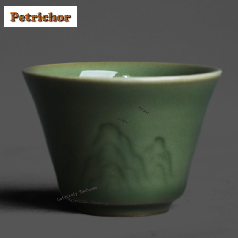 Celadon Ceramic Cup - Conjunto de Xícaras de Chá de