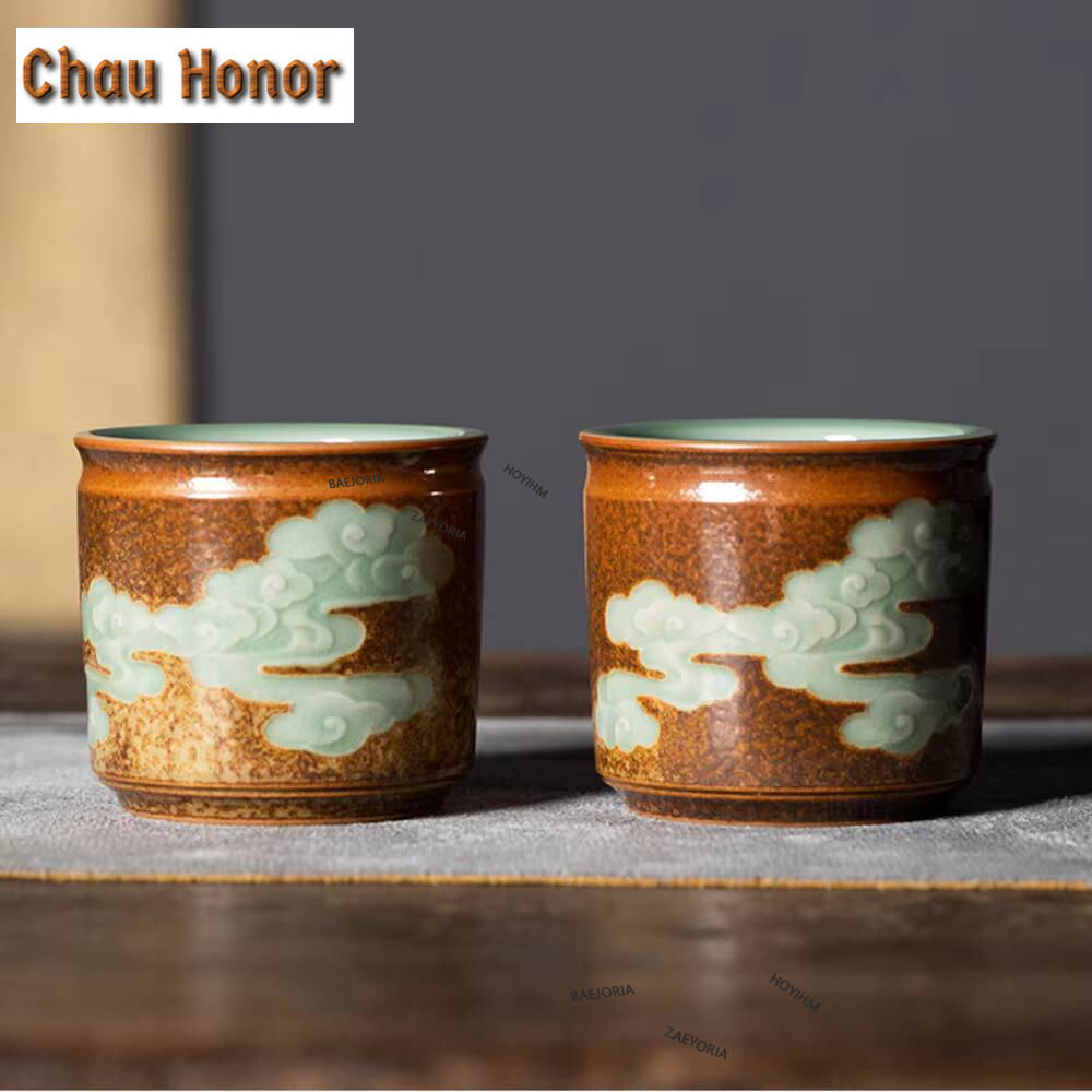 Celadon Ceramic Cup - Handmade Longquan Celadon Teacup, mudança do