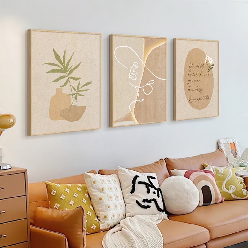 Pintura em Tela de Arte Abstra - Korean Lifestyle Aesthetic avaliação e preço