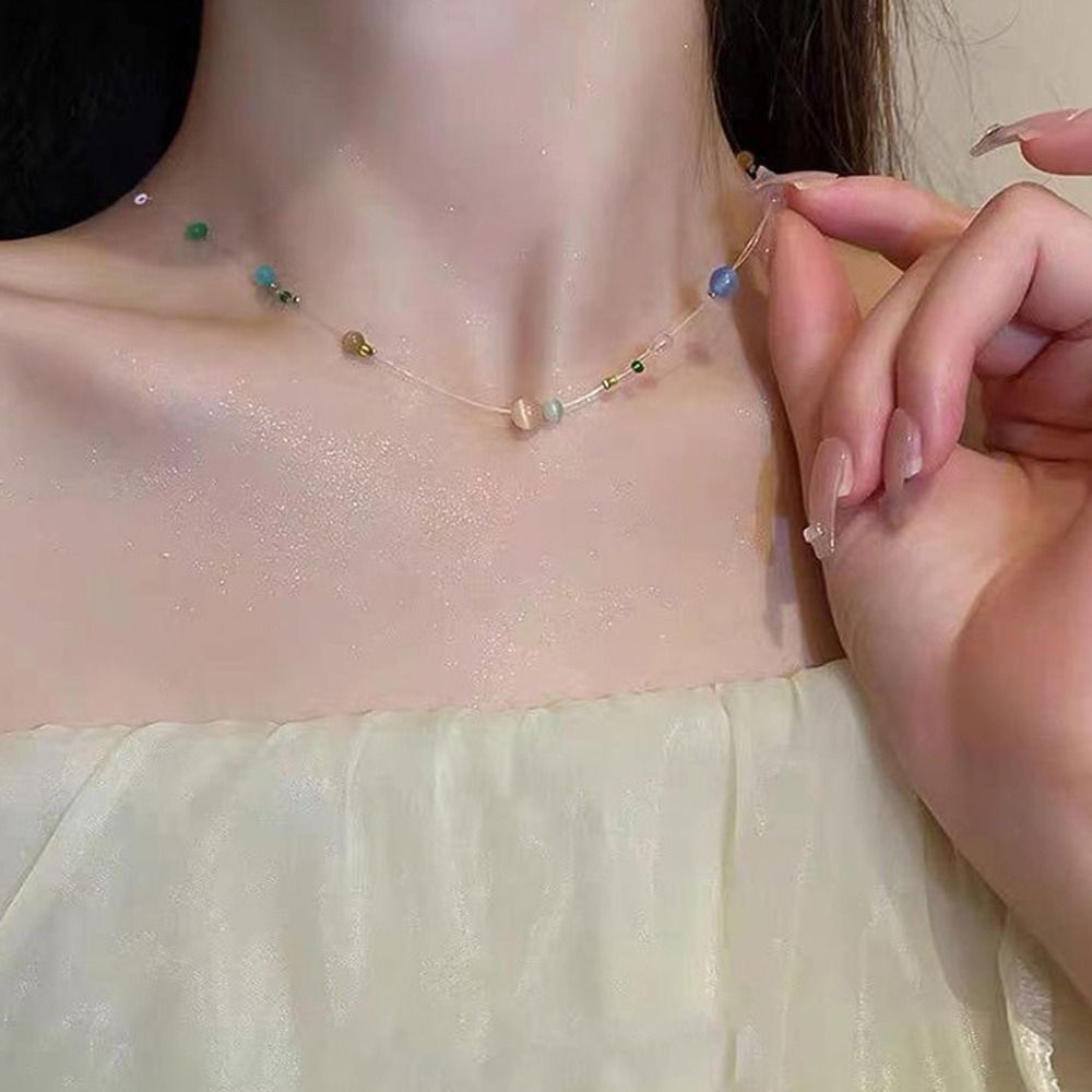 Colar Moderno de Liga Metálica - Korean Lifestyle Aesthetic avaliação e preço