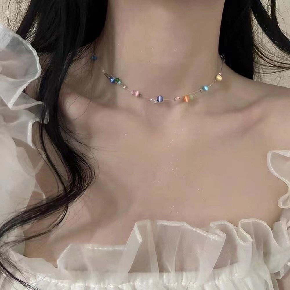 Colar Moderno de Liga Metálica - Korean Lifestyle Aesthetic avaliação e preço