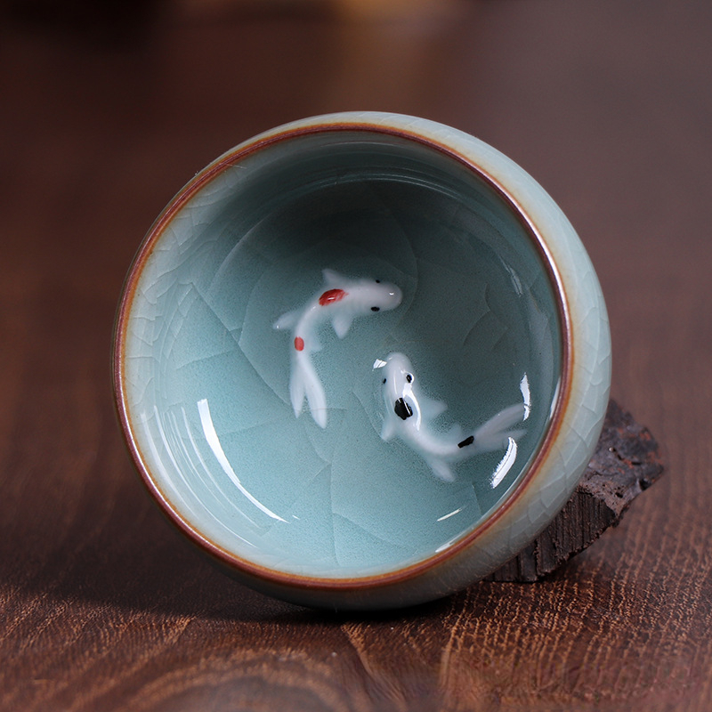 Conjunto de Chá de Porcelana C - Celadon Ceramic Cup avaliação e preço