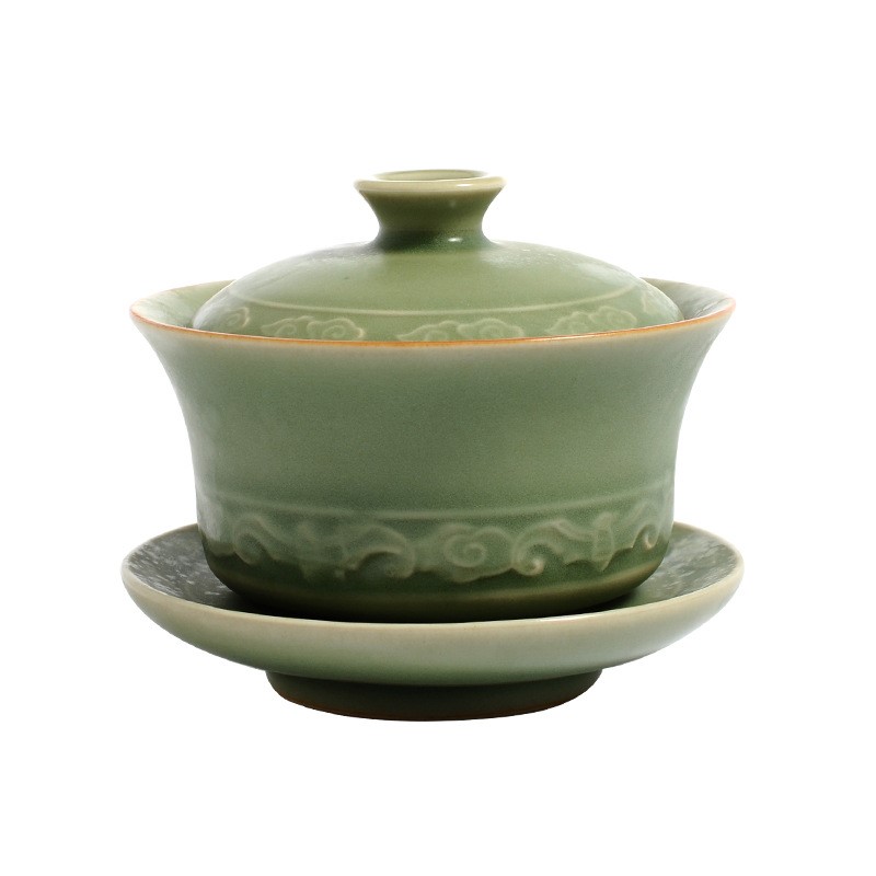 Gaiwan de Cerâmica Celadon de  - Celadon Ceramic Cup avaliação e preço