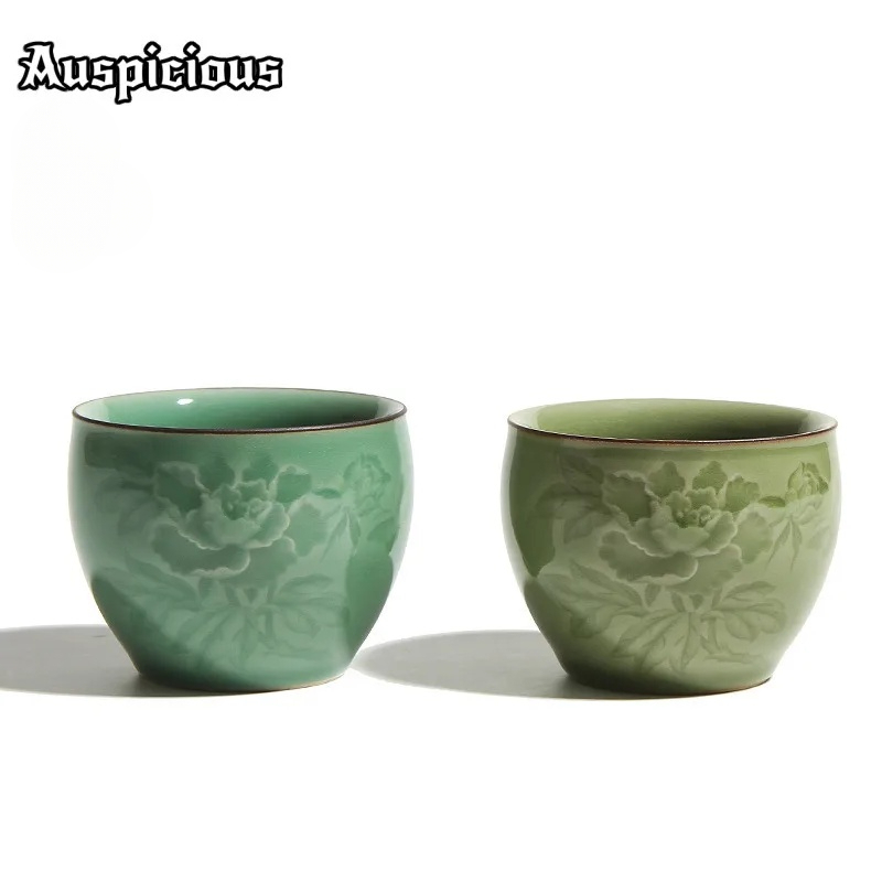 120ml artesanal longquan celad - Celadon Ceramic Cup avaliação e preço