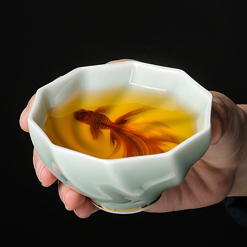 Copos de chá celadon criativos - Celadon Ceramic Cup avaliação e preço