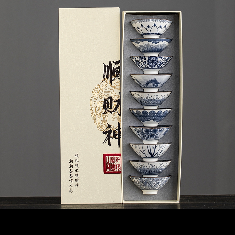 Conjunto de 10 Peças de Xícara - Celadon Ceramic Cup avaliação e preço
